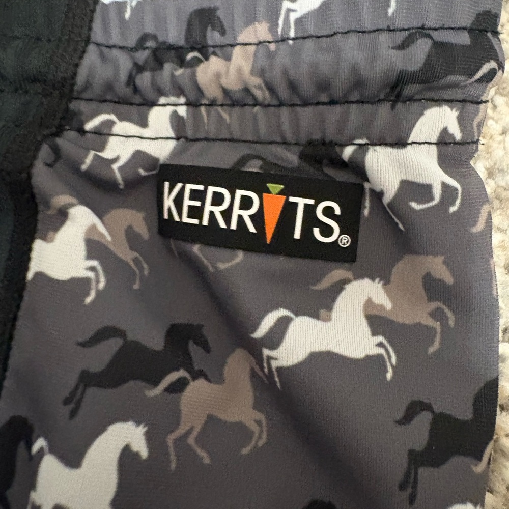 Kids Performance Knee Patch Riding Leggings - Picture 3 of 4